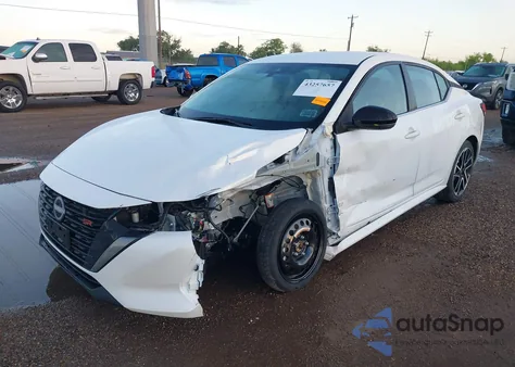 2025 Nissan Sentra Sr из США, поврежденный, VIN 3N1AB8DV7SY331866